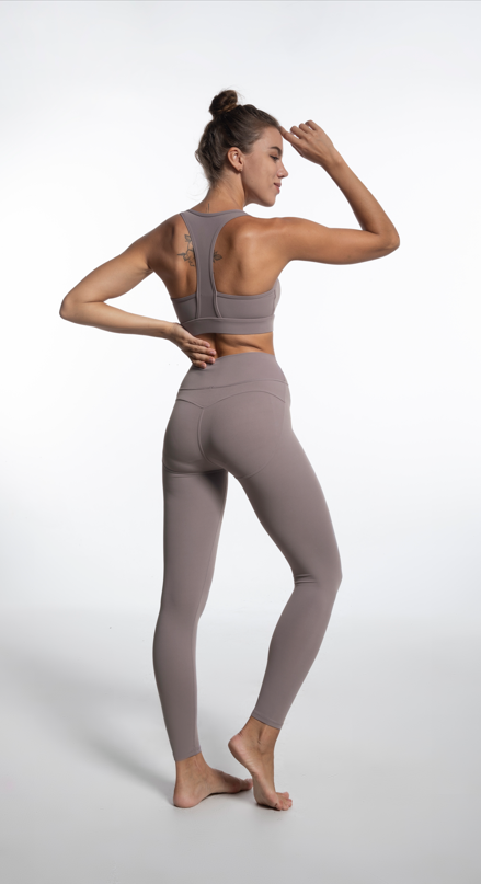 Danci Sports 2023 sexy Y-shaped back sports bra High-waisted hip lift fitness pants yoga wear set